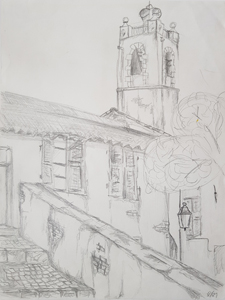 Sketch to Cervo, Liguria
